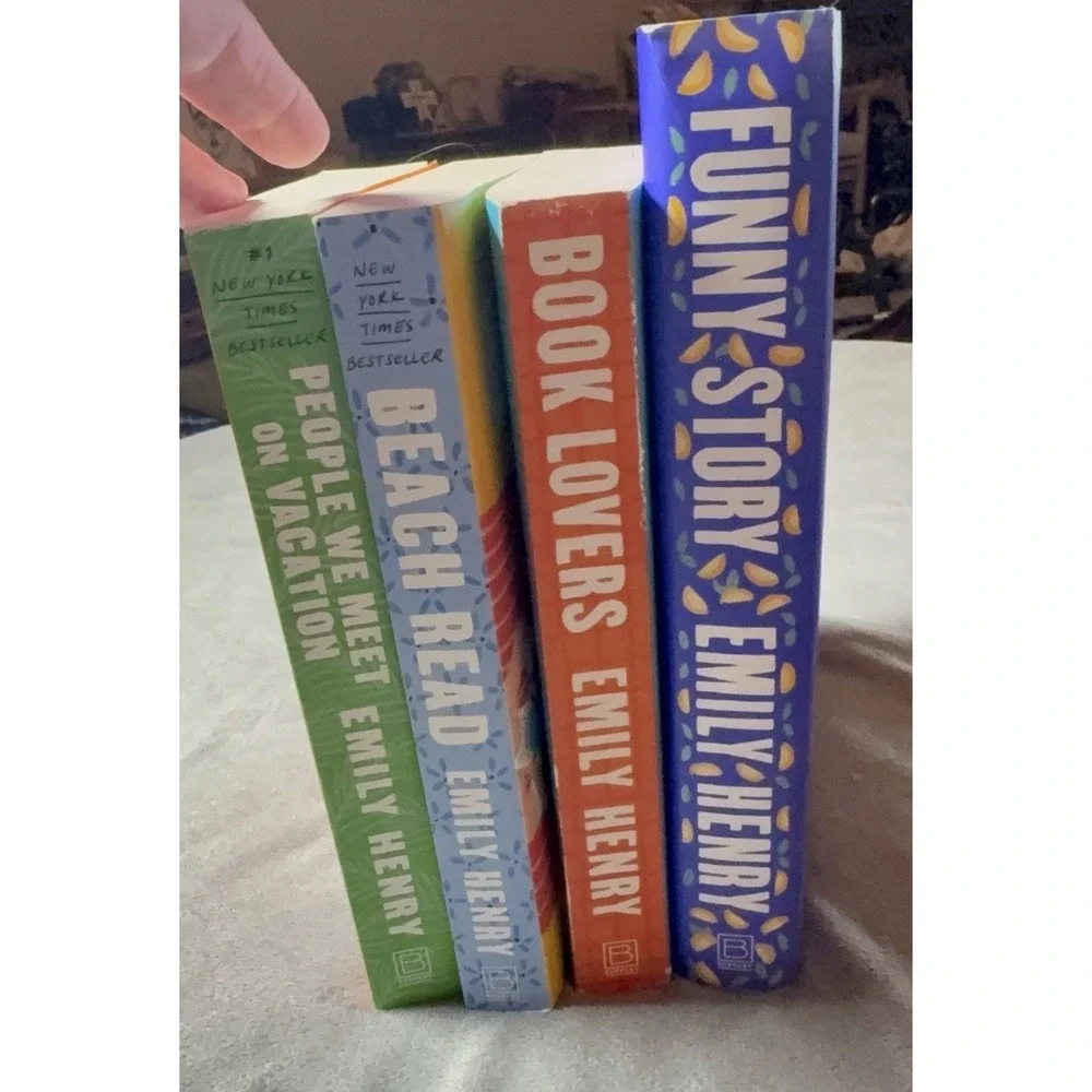 EMILY HENRY Lot. Book Lovers, Funny Story (hardback), Beach Read, People We Meet